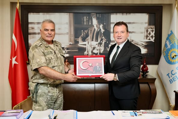 Silivri Belediye Başkanı Balcıoğlu, Garnizon Komutanını ağırladı