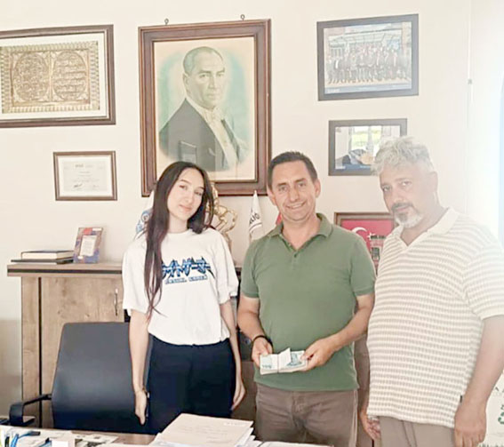 Silivri Ortaköy’de örnek davranış