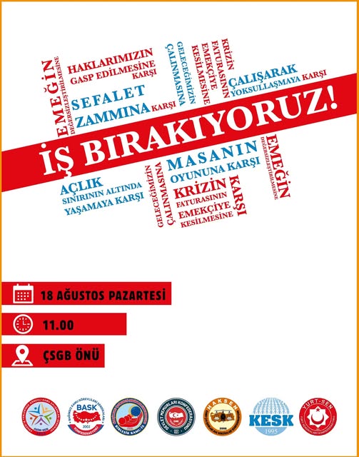 Eğitim Sen Silivri Temsilcisi Erdoğan’dan iş bırakma eylemi duyurusu