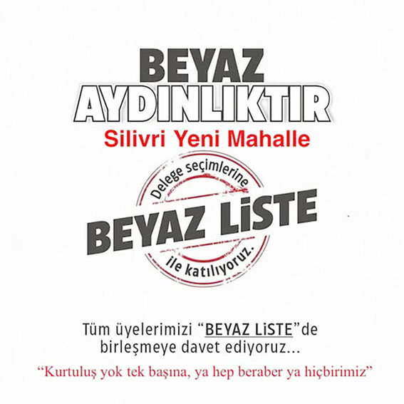 Oktay Yüksel: Beyaz liste ile sahadayız