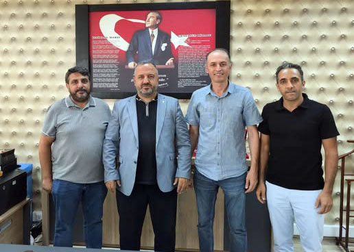 Silivri'ye atanan Emrah Erdoğan’a hayırlı olsun ziyaretleri yoğun ilgiyle sürüyor