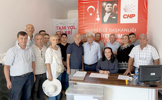 Silivri CHP’de merkez mahallelerinde delege seçimleri yapıldı