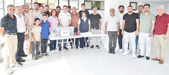 Balcıoğlu delege seçimlerinde oyunu kullandı