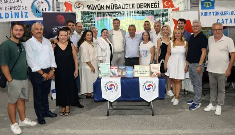 Büyük Mübadele Derneği, Çatalca Erguvan Festivali’nde stant açtı