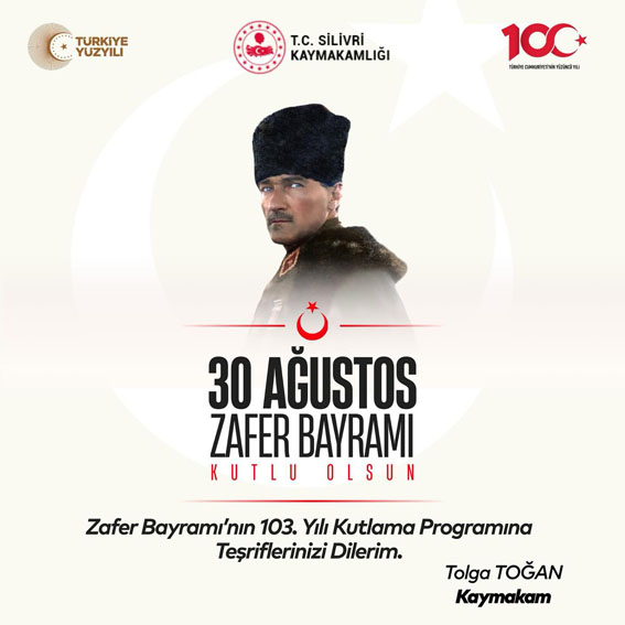 Silivri'de 30 Ağustos Zafer Bayramı coşkuyla kutlanacak