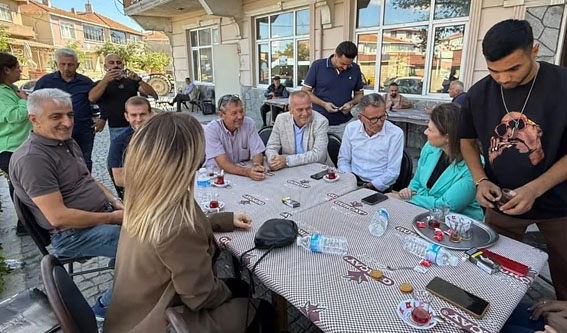 Silivri Kadıköy Mahallesi’nde vatandaşla buluştular
