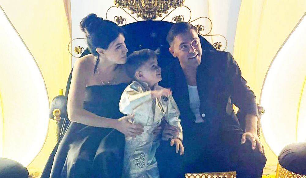 Golcü futbolcu Deniz Burak Çilem’in oğlundan mutlu gün