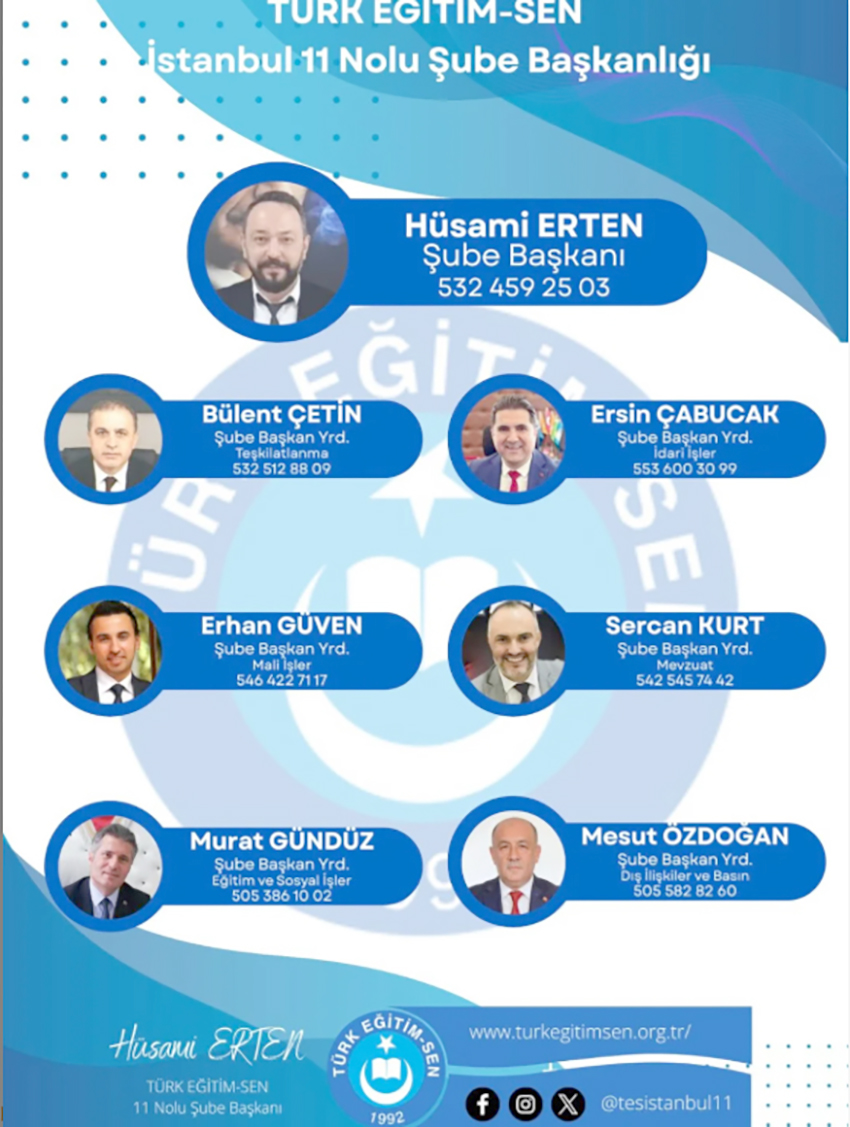 Mesut Özdoğan, Türk Eğitim Sen İstanbul 11 Nolu Şube Yönetiminde