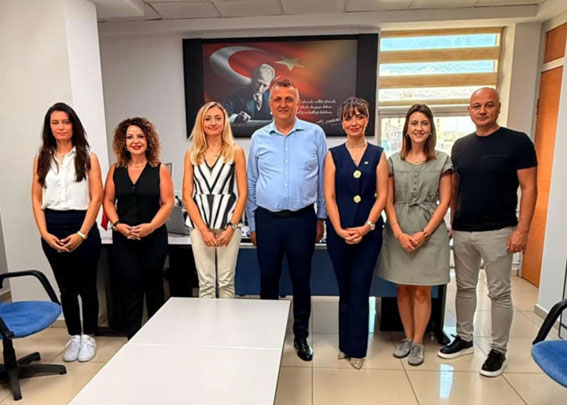 İSMMMO Silivri Temsilciliğinden Vergi Dairesi Müdürüne ziyaret