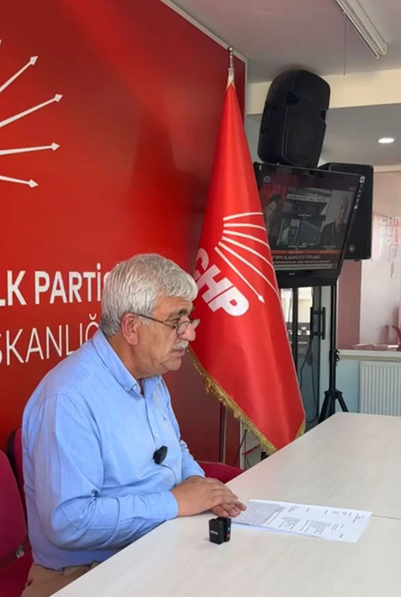 Silivri CHP İlçe Başkanı Kömür: Cumhuriyet Halk Partisi son kaledir, sonuna kadar sahip çıkacağız