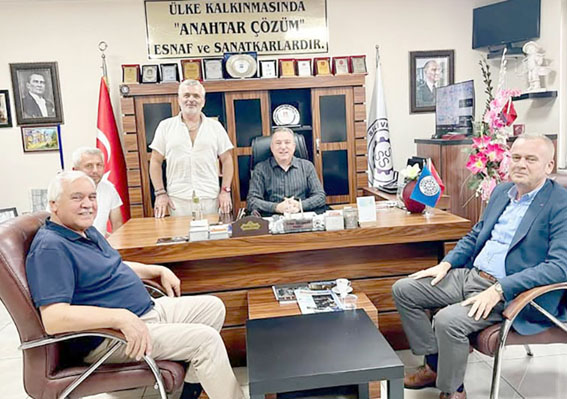 Silivri AK Parti İlçe Başkanı Sami Barlas’tan Sanayi Sitesi ziyareti