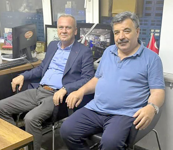 Silivri AK Parti İlçe Başkanı Sami Barlas’tan Şenoğlu Türkyılmaz’a ziyaret