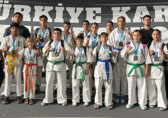 Silivri Karaca Karate’den Gazze’ye destek ve büyük başarı