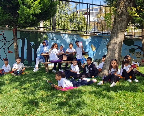 Silivri Gazitepe İlkokulu’nda kitapla başlayan yeni dönem
