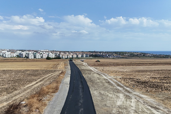 Silivri Mimarsinan Mahallesi’nde asfaltlama çalışmaları başladı