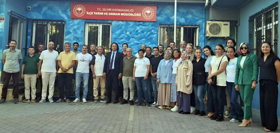 Silivri İlçe Tarım Müdürü Nuri Ertuğrul veda etti