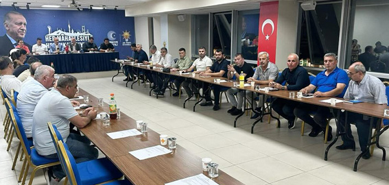 Silivri AK Parti’de Yönetim Kurulu toplantısı
