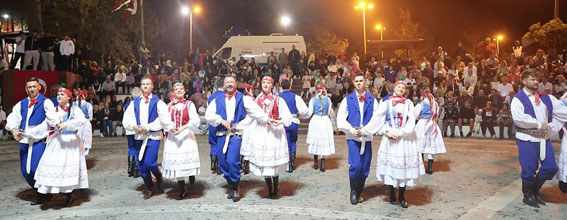 Silivri Folkfest’in ikinci günü Selimpaşa’da renkli görüntülere sahne oldu