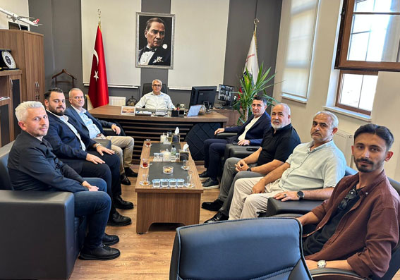 Silivri AK Parti Teşkilatı Emniyet Müdürü Turhan’la bir araya geldi