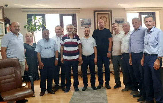 Silivri Saadet Partisi’nden Muhtarlar Derneği’ne ziyaret