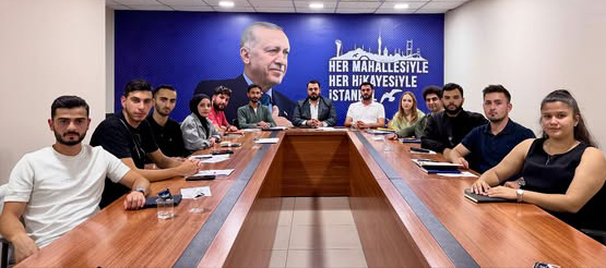 Silivri AK Parti Gençlik Kollarında Haftalık Yürütme Kurulu toplantısı