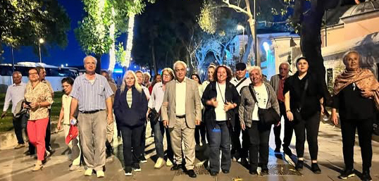 Silivri CHP’den Gazze için Eyüpsultan Meydanı’ndaki Mitinge katılım