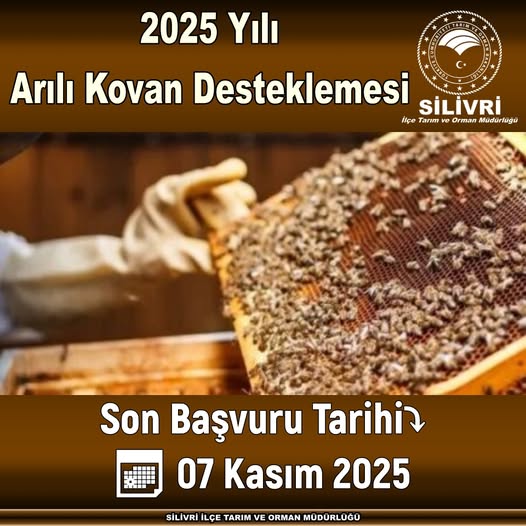 2025 Yılı Arılı Kovan Desteklemesi başladı