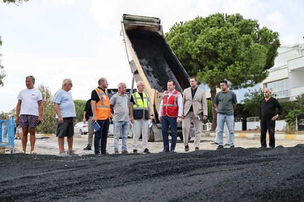 Silivri Basınkent’te 5.500 Ton Asfalt Serildi