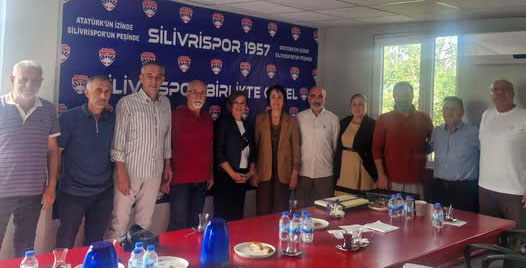 Silivri Kent Konseyi’nden Silivrispor’a hayırlı olsun ziyareti