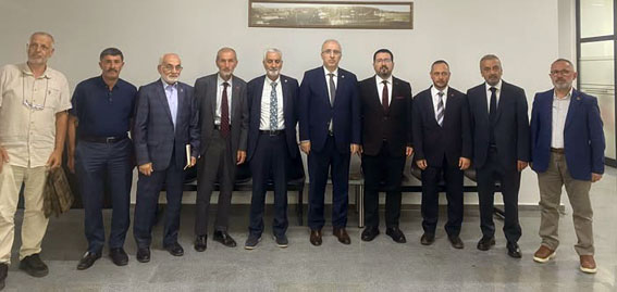 Silivri İlçe Milli Eğitim Müdürü Saadet Partisi heyetini ağırladı