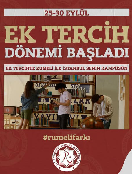 Rumeli Üniversitesi’nde Ek Tercih Dönemi başladı