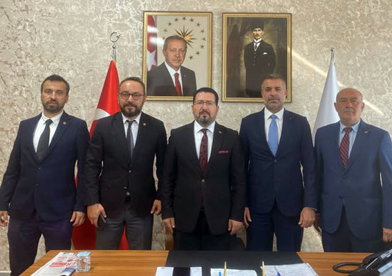 Silivri İlçe Milli Eğitim Müdürü Türk-Eğitim-Sen heyetini kabul etti