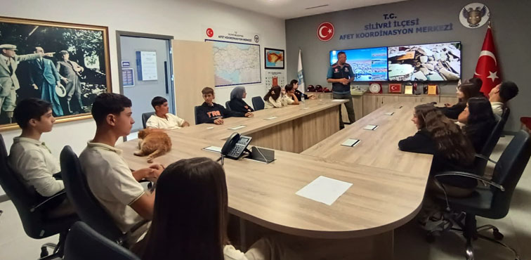 Silivri Tarım Lisesi Öğrencileri Afet Bilinci kazandı