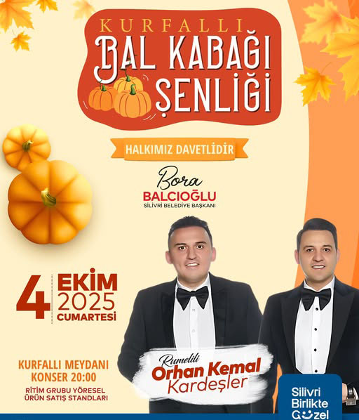 Silivri Kurfallı’da Sonbahar Bereketi: Balkabağı Şenliği
