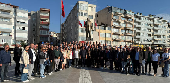 Silivri CHP İlçe Başkanı Doruk Bulut’tan Atatürk’e vefa yürüyüşü