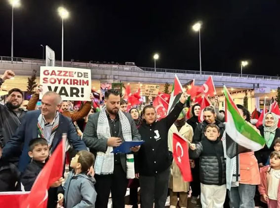 Silivri AK Parti Teşkilatından Gazze mesajı