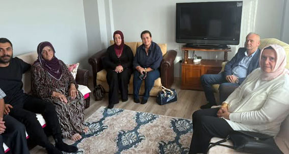 Silivri AK Parti Teşkilatından aile ziyaretleri