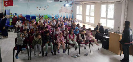 Silivri Beyciler Mukaddes Sönmez İlkokulu’nda Afet Bilinci Eğitimi