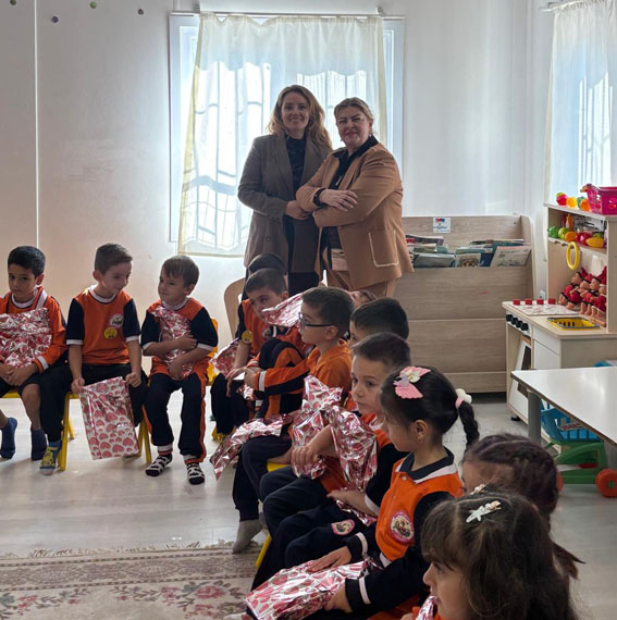 Silivri'de kardeş okullardan anlamlı buluşma