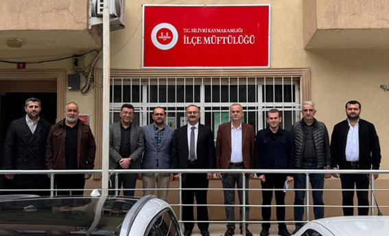 Silivri AK Parti Teşkilatından Müftülük ziyareti