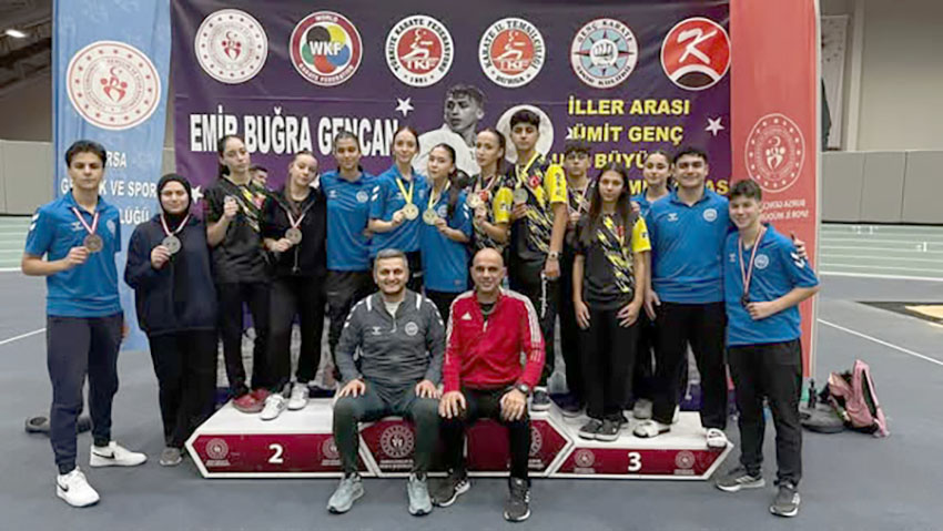 Bursa’dan Silivri’ye madalya yağmuru