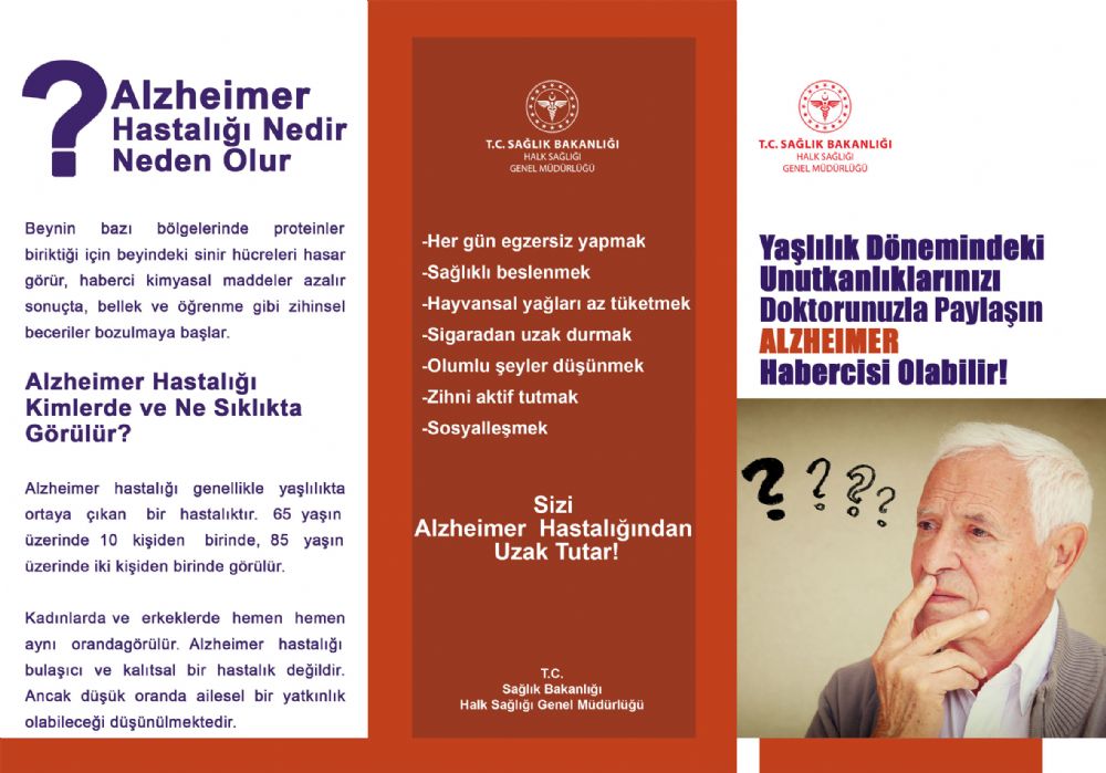 Silivri İlçe Sağlık Müdürlüğünden Alzheimer Farkındalığı Çağrısı