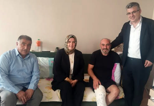 Silivri AK Parti’den Dünya Serebral Palsi Günü’nde anlamlı ziyaret