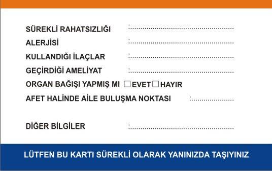 Silivri Kent Konseyi’nden Hayati Uyarı: “Acil Durum Bilgi Kartı her çocuğun yanında olmalı”