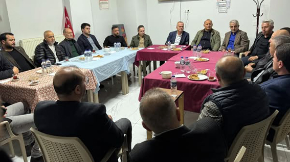 Silivri AK Parti teşkilatından Trabzonlular Derneğine ziyaret