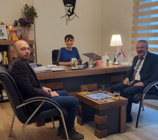Silivri Necip Sarıbekir MTAL’den İSMMMO Silivri Temsilciliğine ziyaret