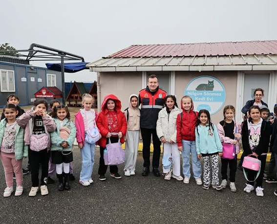 Silivri’de minikler can dostlarla buluştu