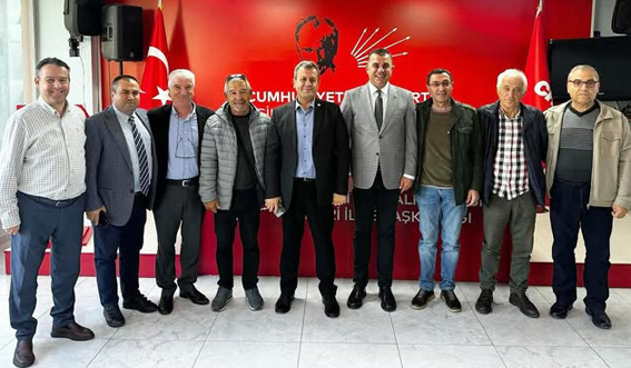 Silivri CHP İlçe Başkanı Bulut, Birleşik Emekliler Sendikası temsilcilerini ağırladı