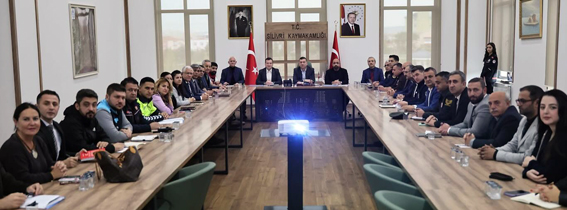 Silivri'de kışa hazırlık toplantısı düzenlendi