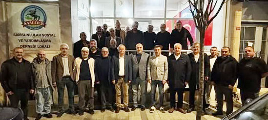 Silivri AK Parti heyetinden SAM-DER’e ziyaret